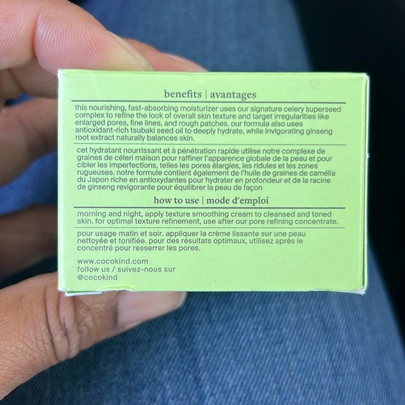 Cocokind Texture Smoothing Cream - The Power of Celery and Flaxseed - Picture 12 of 13